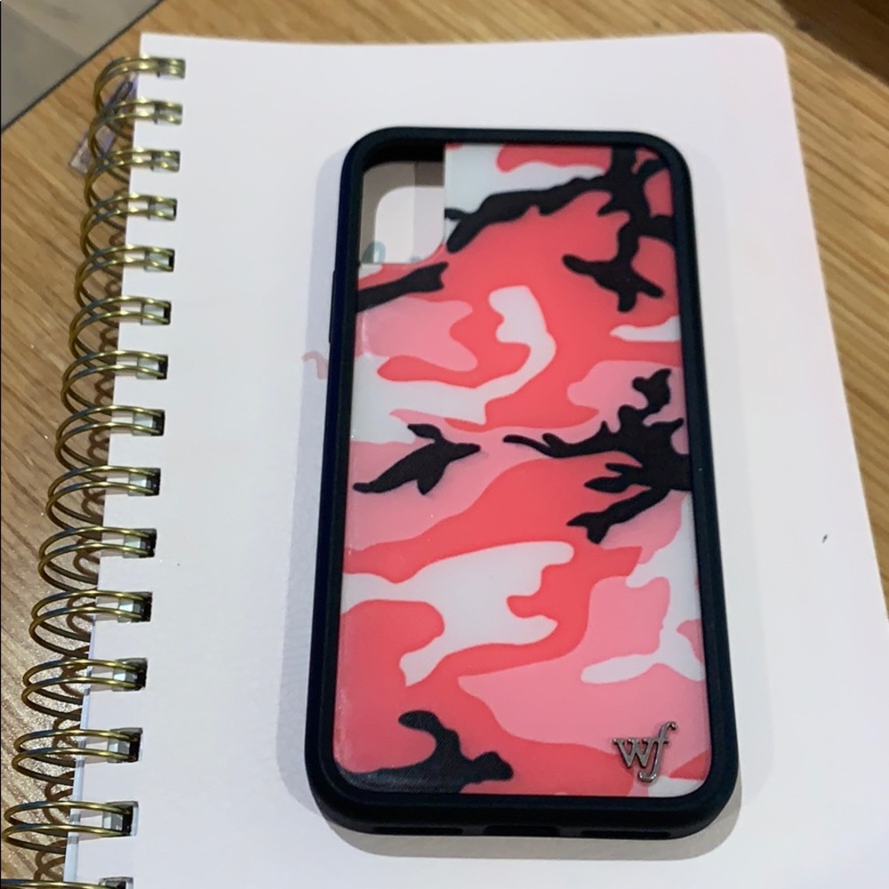 Pink Camouflage Wildflower Case for IPhone X